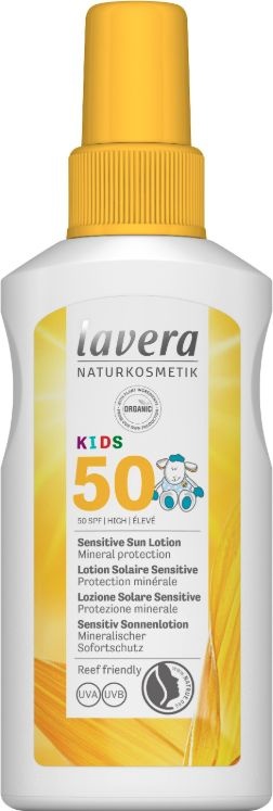 Lavera Lavera Zonnebrand/lotion solaire kids SPF50 EN-FR-IT-DE (100 ml)