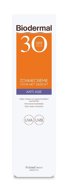 Biodermal Biodermal Anti age creme gezicht SPF30 (40 ml)