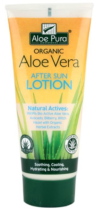 Optima Aloe pura aftersun lotion aloe vera (200 Milliliter) Optima Aloe pura aftersun lotion aloe vera (200 Milliliter)