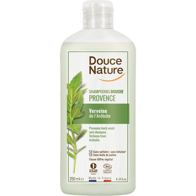 Douce Nature Douce Nature Douchegel & shampoo Provence verbena Ardeche bio (250 ml)