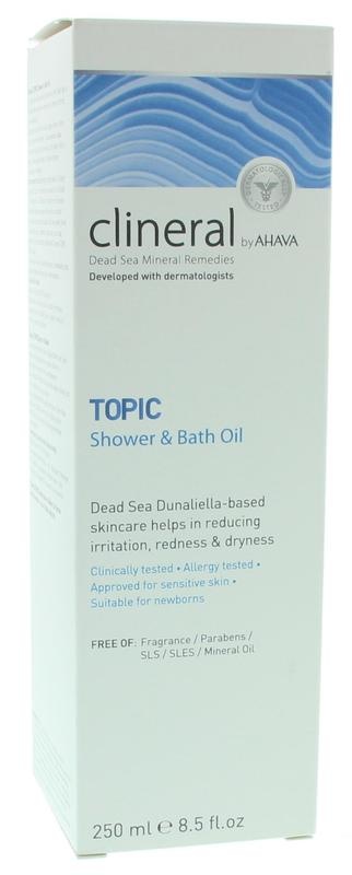 Ahava Ahava Clineral topic shower & bath oil (250 ml)