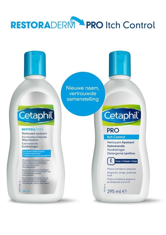 Cetaphil Cetaphil Pro Itch control kalmerende huidreiniger (295 ml)