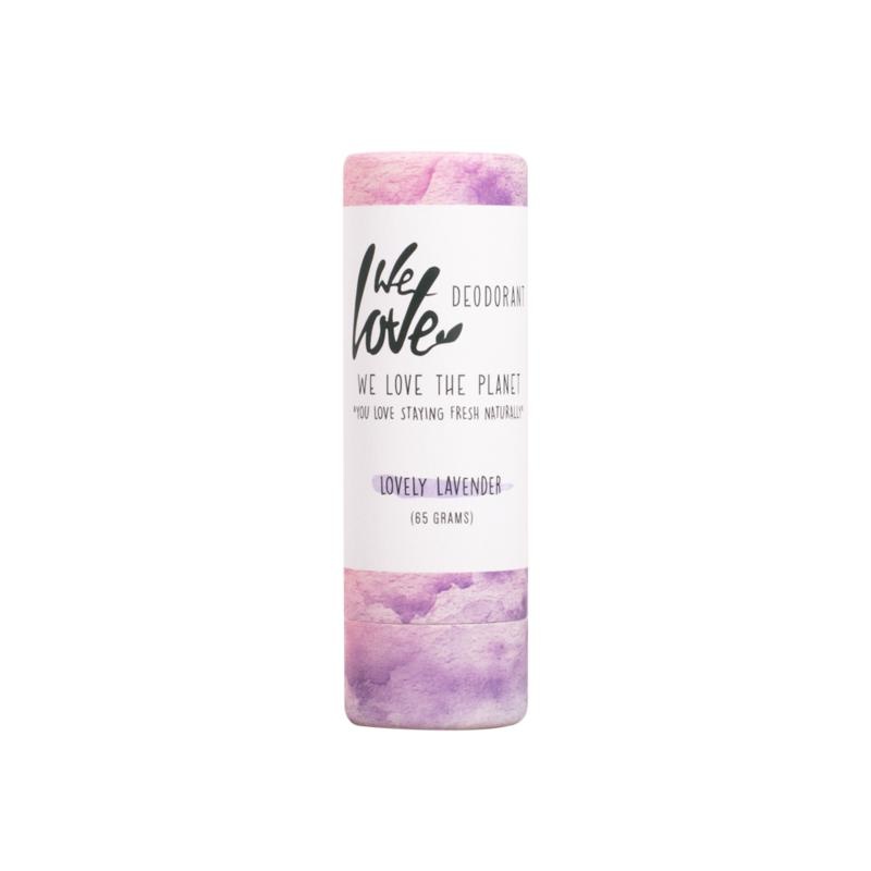 We Love We Love 100% Natural deodorant stick lovely lavender (65 gr)