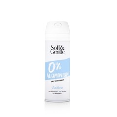 Soft & Gentle Deodorant spray active aluminium free (150 ml)