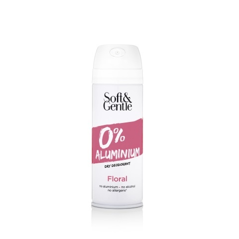 Soft & Gentle Soft & Gentle Deodorant spray floral aluminium free (150 ml)