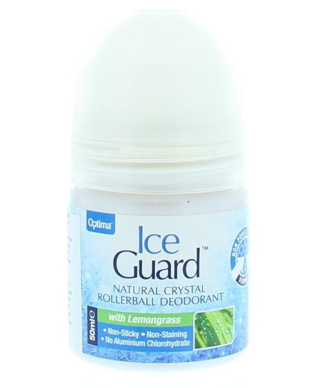Optima Ice guard deodorant roll on lemongrass (50 ml)
