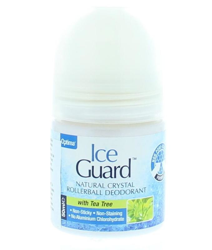 Optima Ice guard deodorant roll on tea tree (50 ml)