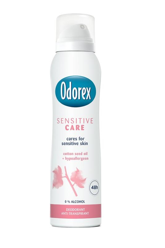 Odorex Odorex Body heat responsive spray sensitive care (150 ml)