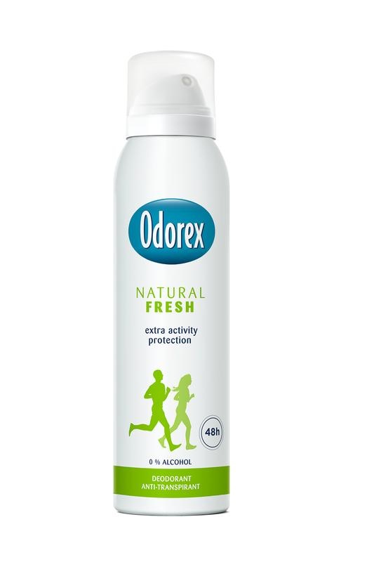 Odorex Odorex Body heat responsive spray natural fresh (150 ml)