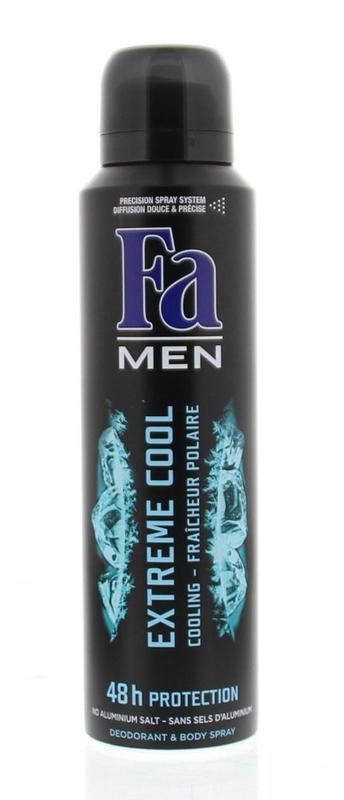 FA FA Men deodorant spray extreme cool (150 ml)