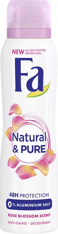 FA FA Deodorant spray natural & pure rose blossom (150 ml)