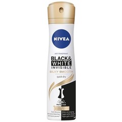 Deodorant black & white silky smooth spray (150 Milliliter)
