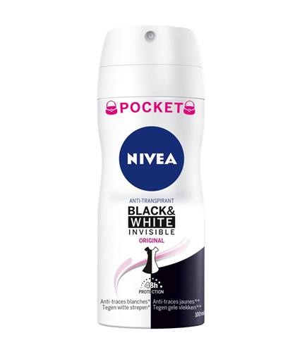 Nivea Nivea Deodorant black & white clear spray (100 ml)