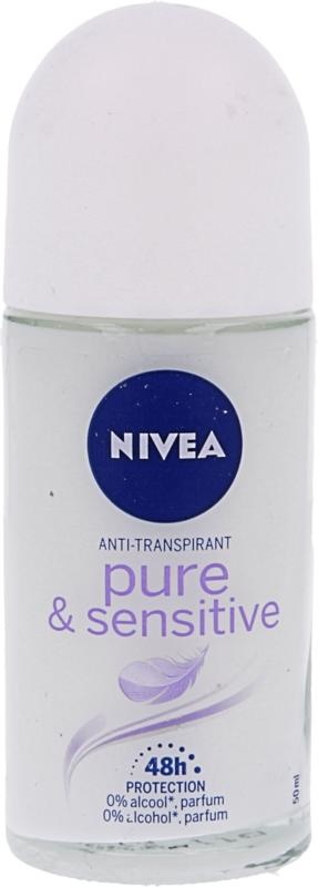 Nivea Nivea Deodorant roller sensitive & pure (50 ml)