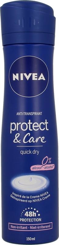 Nivea Nivea Deodorant spray protect & care (150 ml)