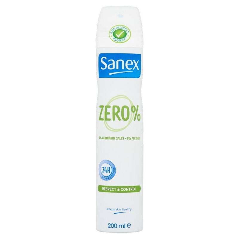 Sanex Sanex Deodorant spray zero% respect & control (200 ml)