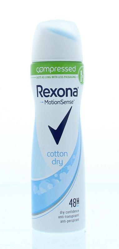 Rexona Rexona Deodorant spray compressed dry cotton (75 ml)