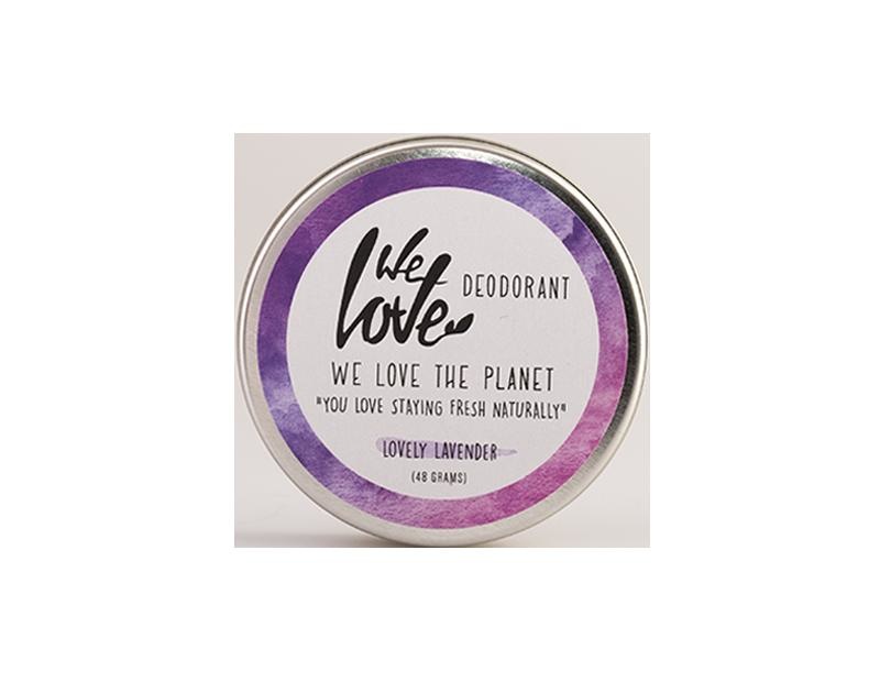 We Love We Love The planet 100% natural deodorant lovely lavender (48 gr)