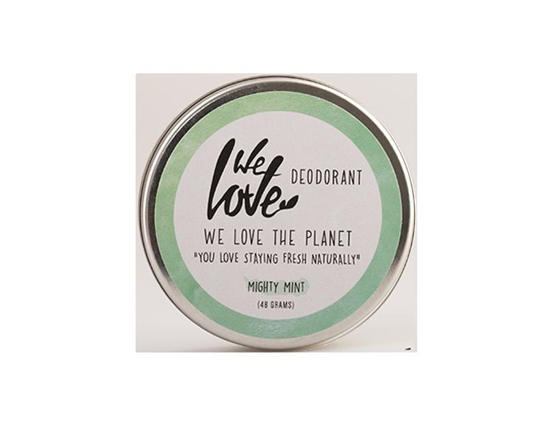 We Love We Love The planet 100% natural deodorant mighty mint (48 gr)