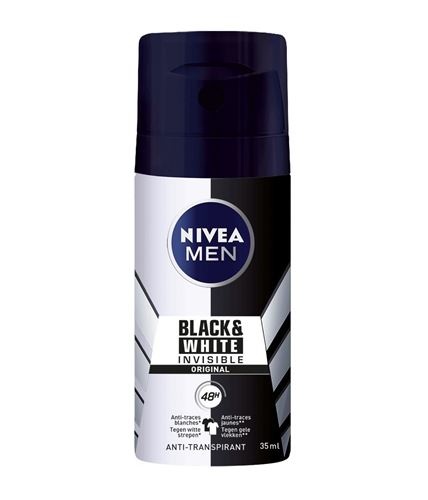 Nivea Nivea Men deodorant spray black & white invisible mini (35 ml)