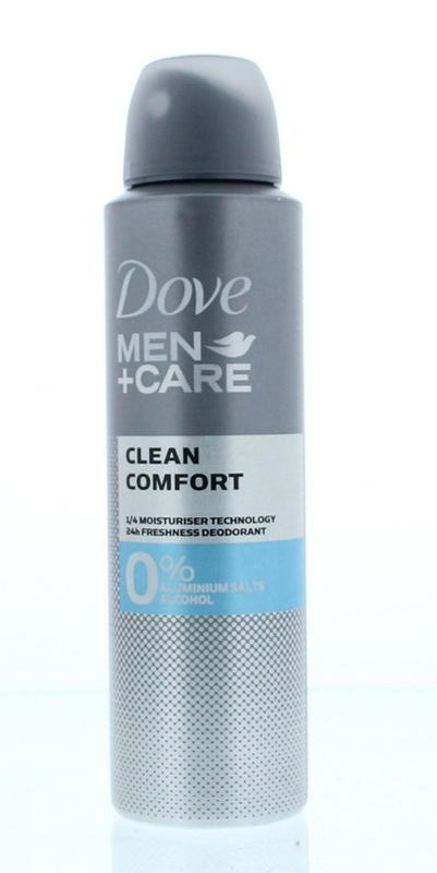 Dove Dove Deodorant men clean comfort 1% spray (150 ml)