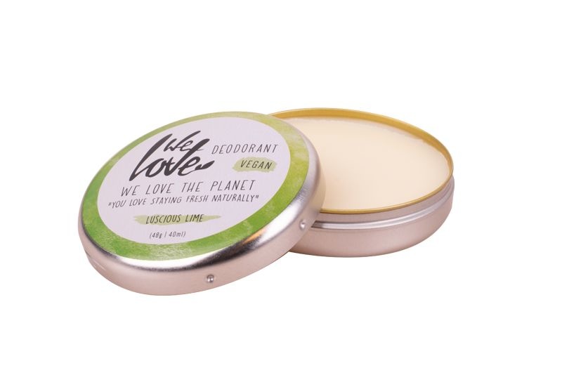 We Love We Love The planet 100% natural deodorant luscious lime (48 gr)