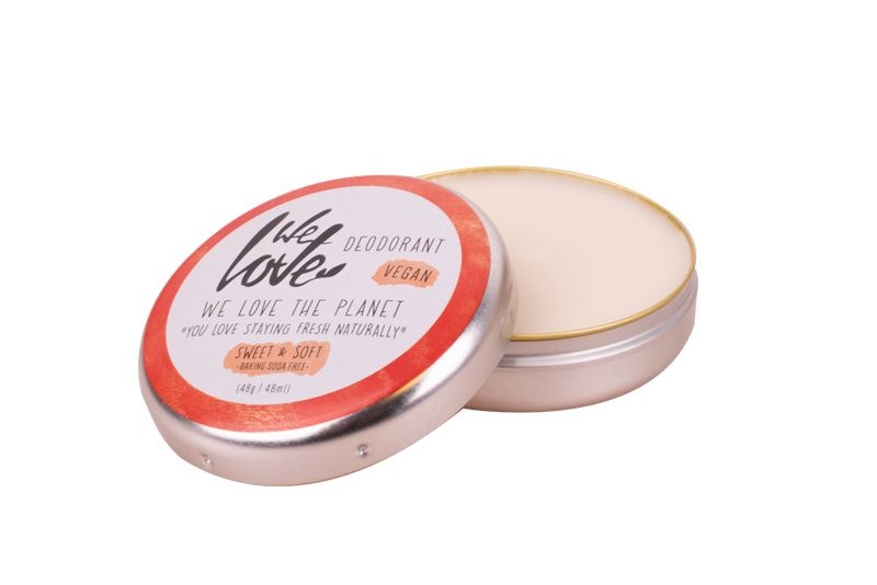 We Love We Love The planet 100% natural deodorant sweet & soft (48 gr)