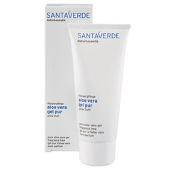 Santaverde Aloe vera pure gel parfumvrij (100 ml)