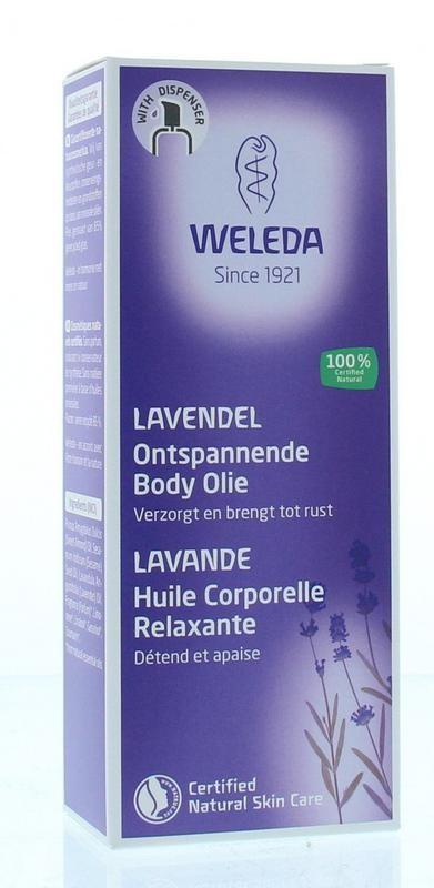 Weleda Weleda Lavendel ontspannende body olie (100 ml)