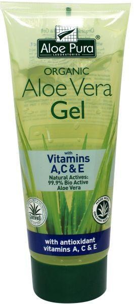 Optima Optima Aloe pura aloe vera gel organic vitamine A C E (200 ml)