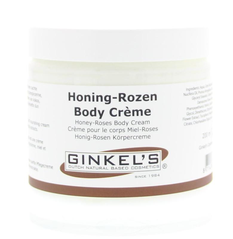 Ginkel's Ginkel's Bodycreme honing rozen (200 ml)