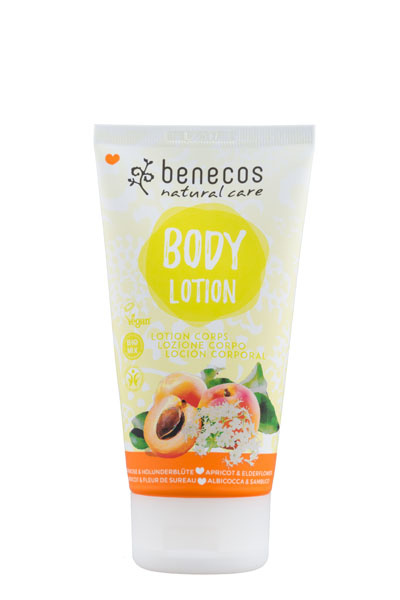 Benecos Benecos Bodylotion abrikoos vlierbes vegan (150 ml)