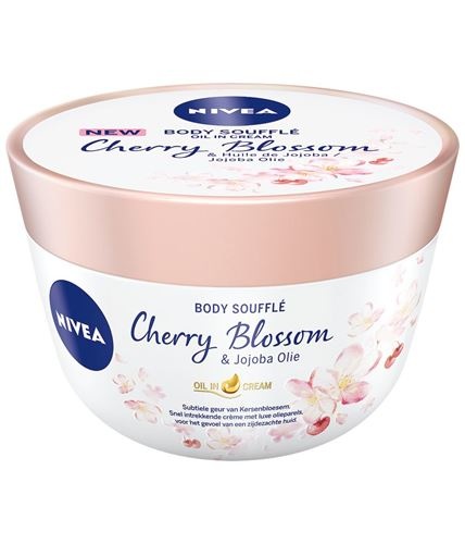 Nivea Nivea Body oil souffle cherry blossom & jojoba (200 ml)