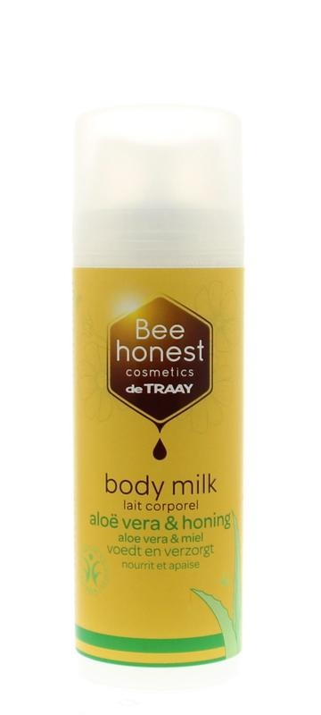 Traay Bee Honest Traay Bee Honest Bodymilk aloe vera & honing (150 ml)