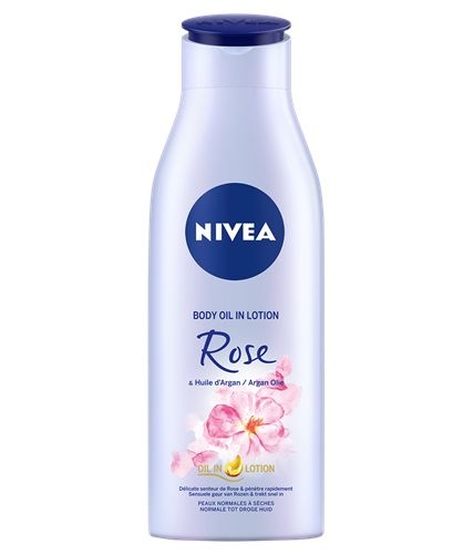 Nivea Nivea Body oil lotion roos & argan (200 ml)