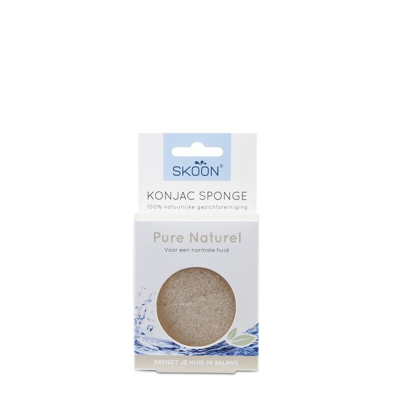 Skoon Skoon Konjac spons pure bio (1 st)