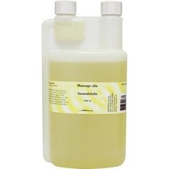 Alive Massageolie amandelolie 100% (1 ltr)