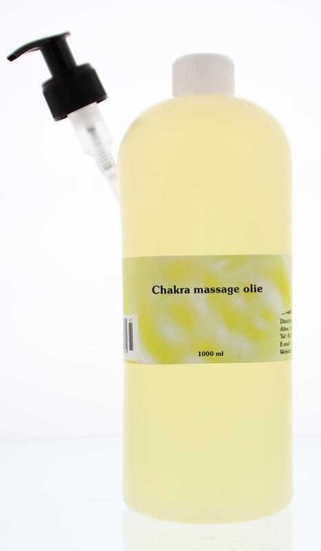 Alive Chakra massageolie jojoba amandel (1 liter)