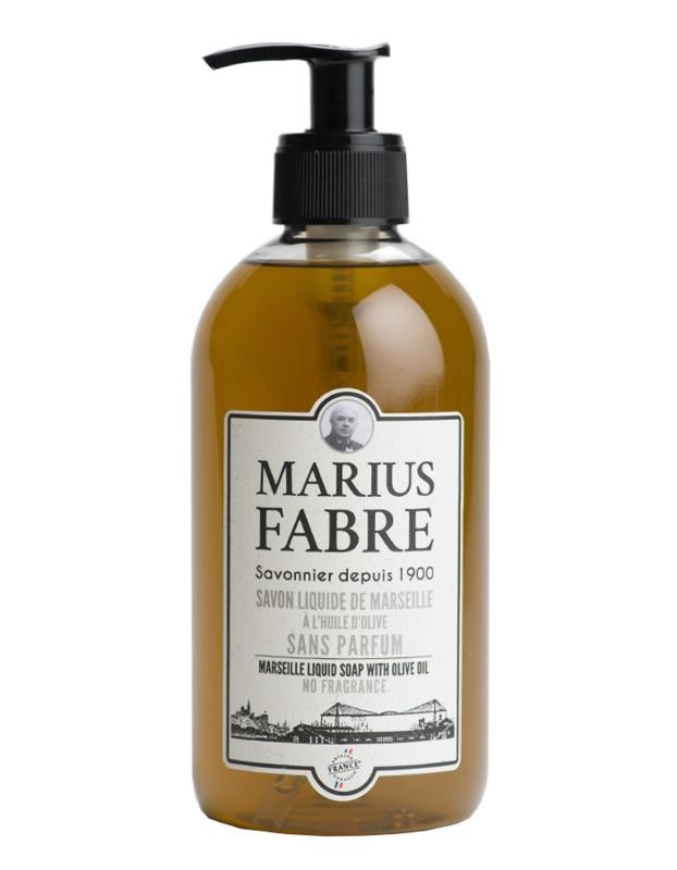 Marius Fabre Zeep zonder parfum met pomp (400 ml)