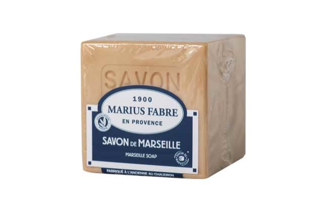 Marius Fabre Marseille zeep blanc in folie (400 gram)