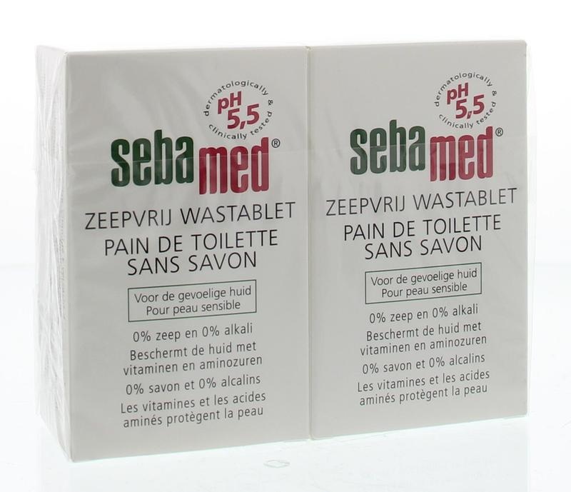 Sebamed Sebamed Wastablet 150 gr duo (2 st)