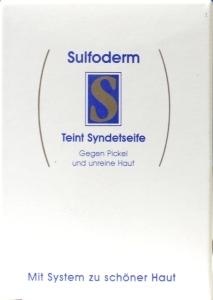 Sulfoderm S teint syndet soap (100 gram)