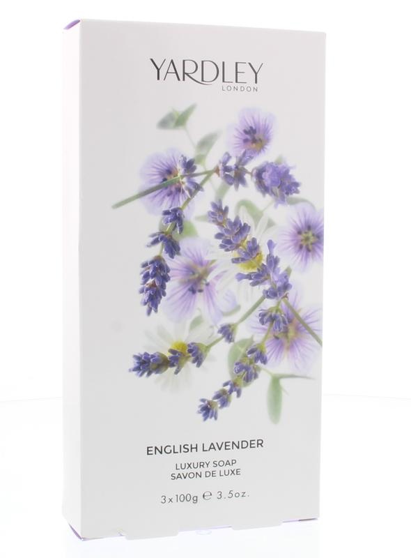 Yardley Yardley Lavender zeep 100 gr (3 st)