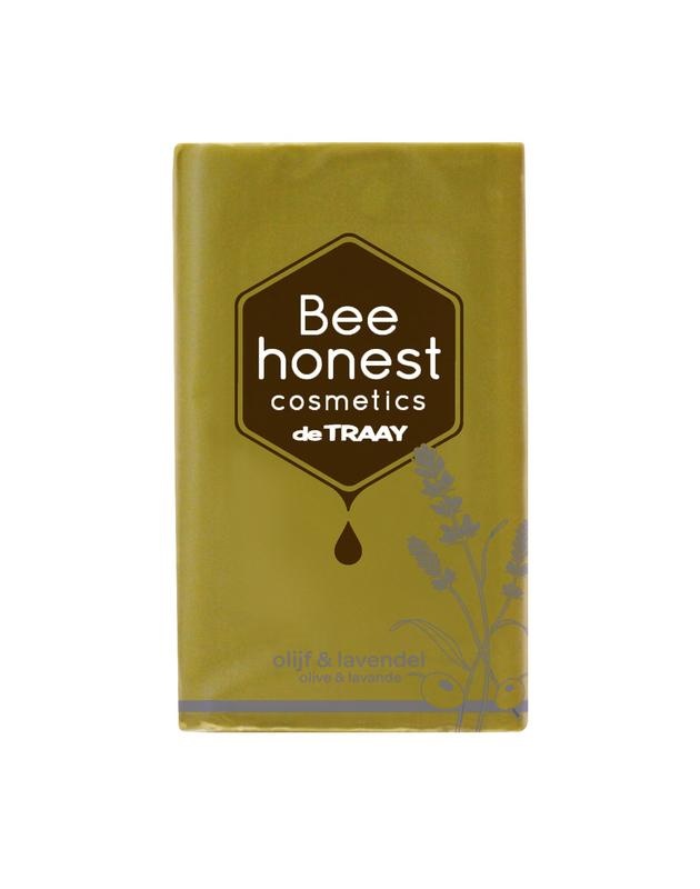 Traay Bee Honest Traay Bee Honest Zeep olijf & lavendel (100 gr)