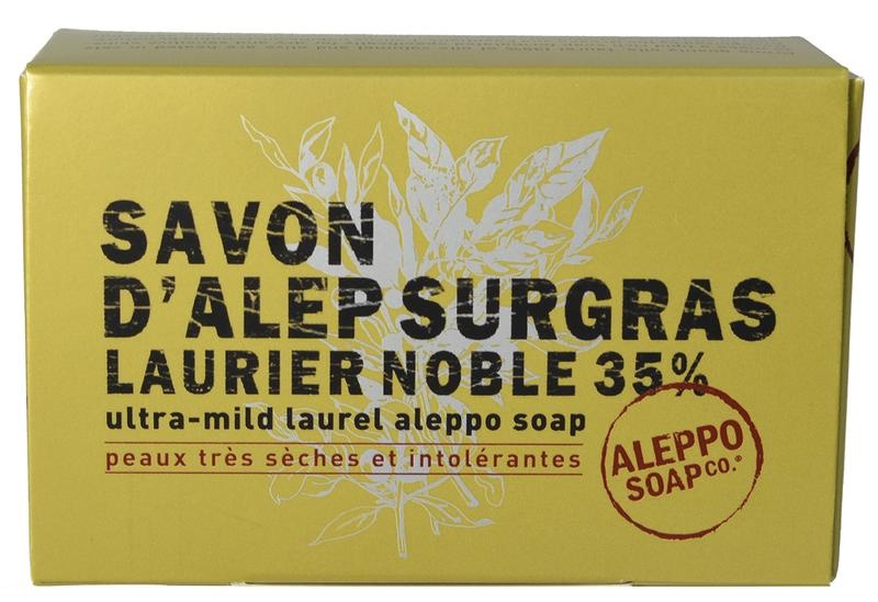 Aleppo Soap Co Aleppo Soap Co Aleppo zeep 35% laurier doosje (150 gr)