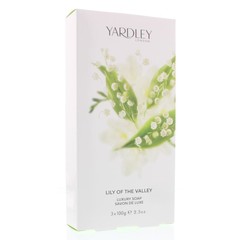 Yardley Lily zeep box 3 x 100 gram (3 x 100 gram)