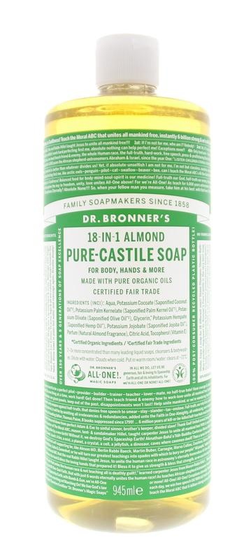 Dr Bronners Dr Bronners Liquid soap amandel (945 ml)