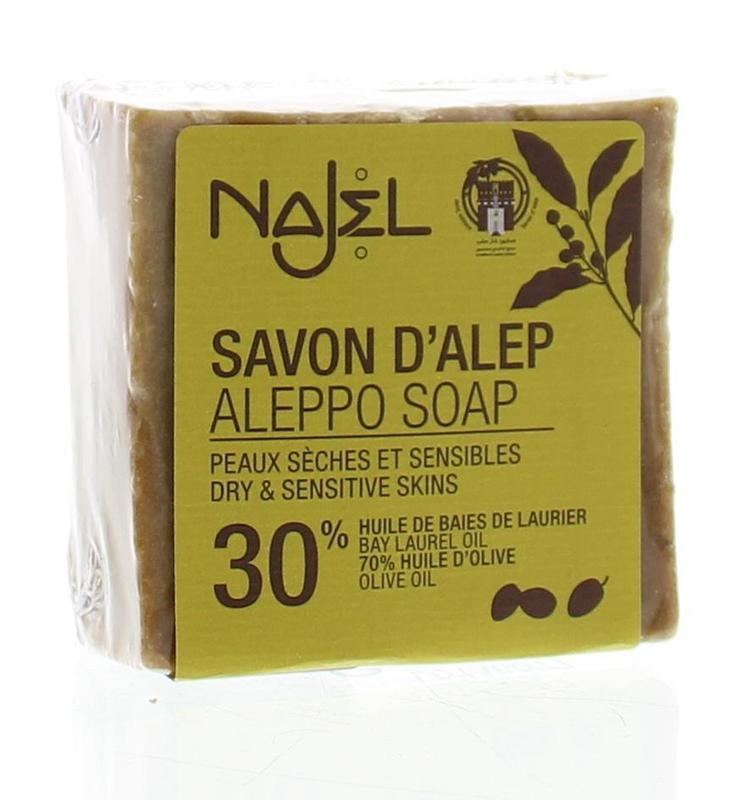Najel Najel Aleppo zeep olijf olie 30% (170 gr)