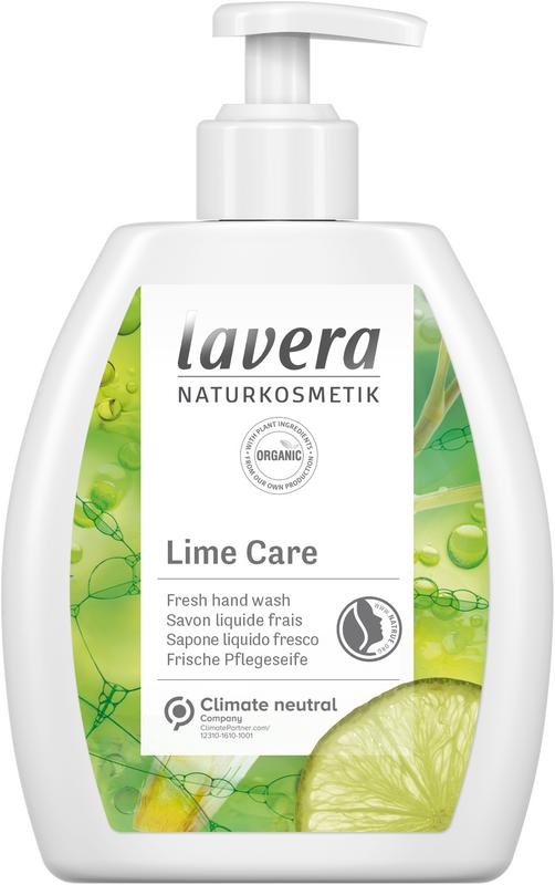 Lavera Lavera Handzeep/savon liquide lime care bio EN-FR-IT-DE (250 ml)