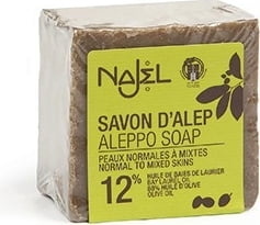 Najel Najel Aleppo zeep olijf olie 12% (200 gr)